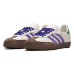 Adidas Samba OG – Off White Core Purple Green Brown - Image 3
