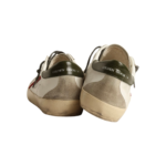 Golden Goose Super-Star with red suede star and green leather heel tab(Men's) - Image 3