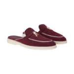 Loro piana Summer Charms Walk Loafer 'burgundy' - Image 2