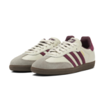 Adidas Samba OG – Putty Grey Maroon - Image 5