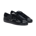 Golden Goose Men's Super-Star in black nappa with black suede star and heel tab - Image 5