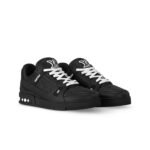 Louis Vuitton Trainer Sneaker 'Black' - Image 2