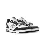 Louis Vuitton Trainer Sneaker 'Black' - Image 5