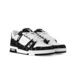 Louis Vuitton Trainers Sneaker 'Black white' - Image 2