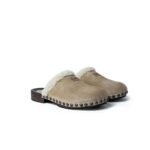 Miu Miu Suede clogs - beige - Image 4