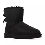 UGG Mini Bailey Bow II – Black - Image 3