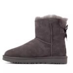 UGG Mini Bailey Bow II – Grey - Image 2