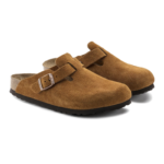 Birkenstock Boston Soft Footbed Suede Mink - Image 3