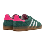 Adidas Gazelle Indoor – Collegiate Green Lucid Pink - Image 3