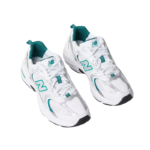 New Balance 530 – White Silver Green - Image 6