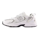 New Balance 530 – White Silver Metallic - Image 2