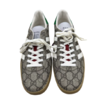Adidas x Gucci – Gazelle Beige GG Monogram - Image 2