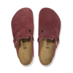 Birkenstock Boston Burgundy – Suede Leather Zinfandel - Image 4