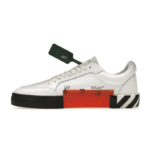 OFF-WHITE Vulc low leather – White Black SS22 - Image 2