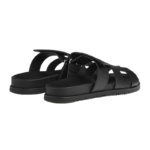 Hermes Chypre Sandal – Noir Calfskin Leather - Image 4