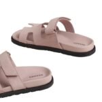 Hermes Chypre Sandal – Pink Suede - Image 5