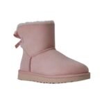UGG Mini Bailey Bow Pink Boots - Image 2