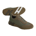Hermès Bouncing Sneaker in Cotton Canvas and Suede - Image 3