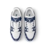 Louis Vuitton Trainers Sneaker 'Blue' - Image 3