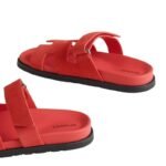 Hermes Chypre Sandal Rose/Vermillon - Image 5
