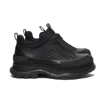 Alexander McQueen Tread Slick Zip Up – Black