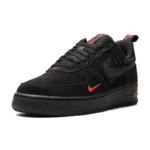 Nike Air Force 1 Low Multi-Swoosh Black Crimson - Image 2