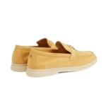 Loro piana yellow Summer charm walk suede loafers - Image 2
