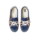TAI-CHI Sakura bas٧kets en cuir nappa Noir, Brun | VERSACE - Image 3