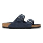 Birkenstock Arizona Soft Footbed Suede Leather Navy