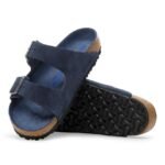 Birkenstock Arizona Soft Footbed Suede Leather Navy - Image 3