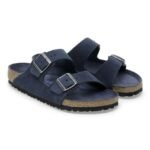 Birkenstock Arizona Soft Footbed Suede Leather Navy - Image 4